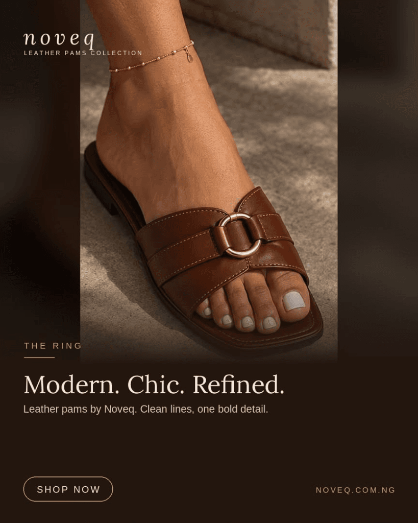 NOVEQ The Ring Campaign Poster — Modern. Chic. Refined.